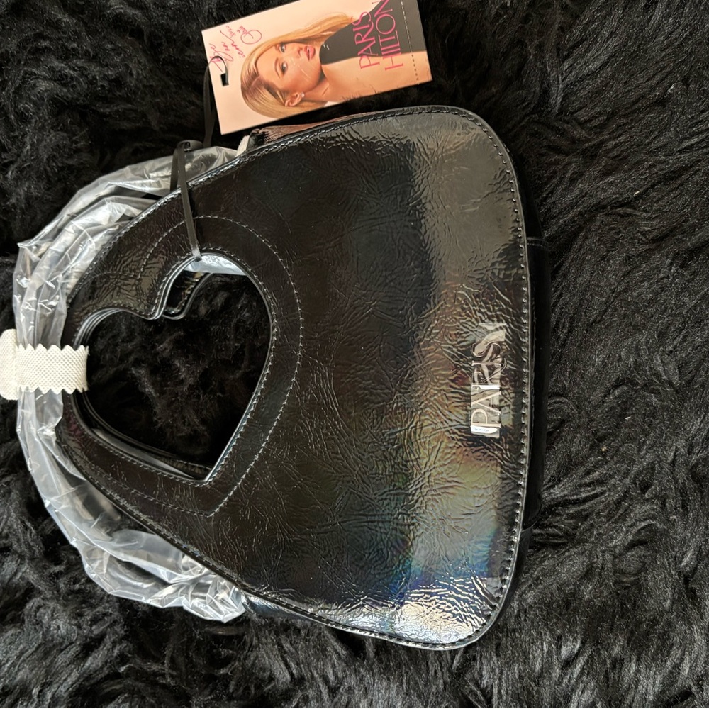 Paris Hilton heartbreaker Black Women's Bag